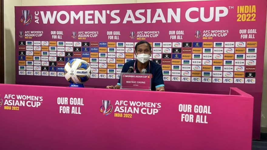 HLV Mai Đức Chung nói gì sau khi ĐT nữ Việt Nam giành vé dự World Cup?